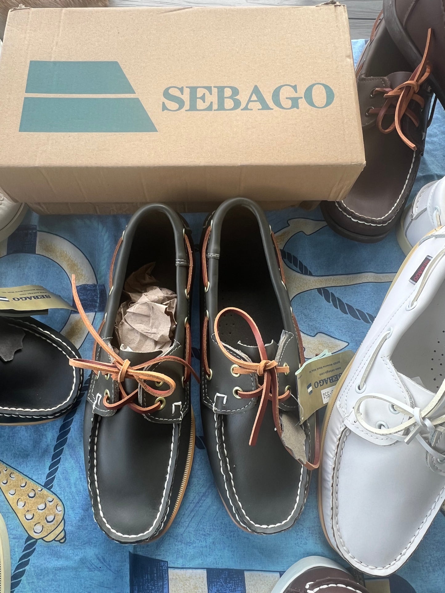 Sebago Browngum Nautical Shoes