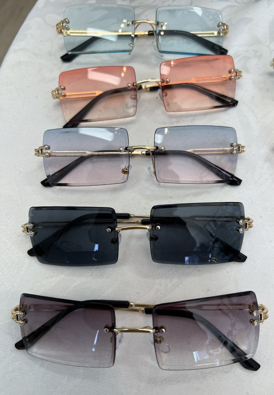 Luxury Sunglasses Retro Gradient Shades