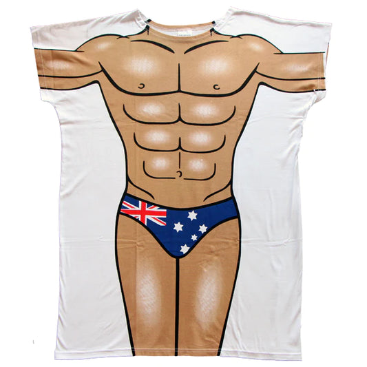 Body Perfect Mens Budgie Smuggler TShirt