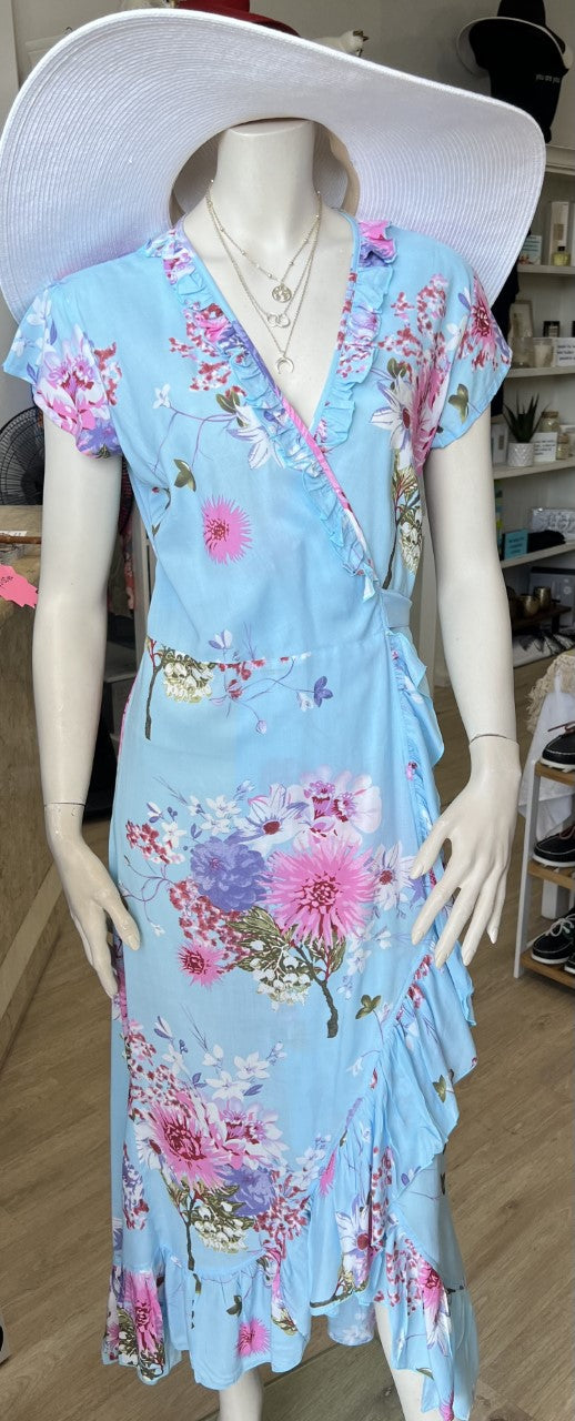 Boho Dress - Ella Wrap - Assorted Colours