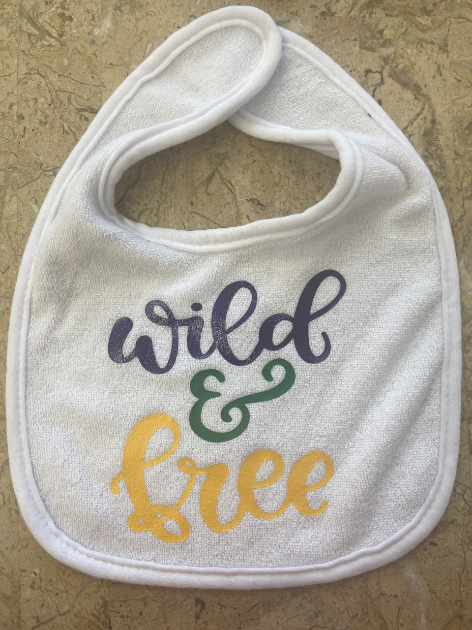 Baby Bib - Wild and Free