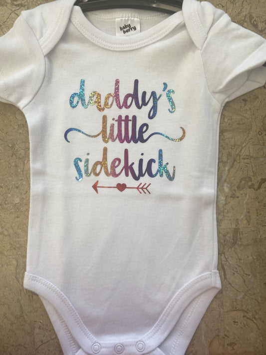 Baby Onesie - Daddy's Like Sidekick