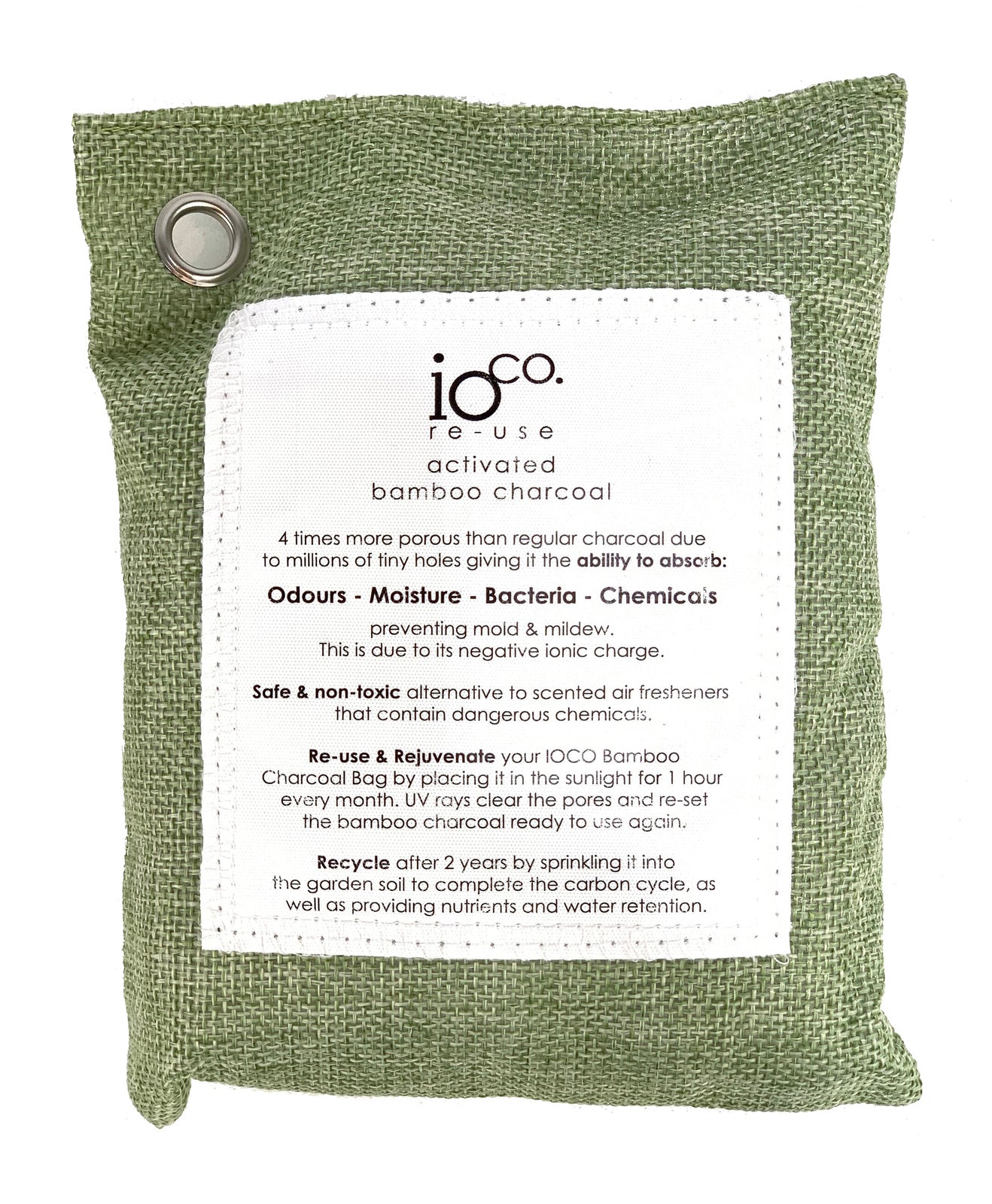 Bamboo Charcoal Sachet - Reusable