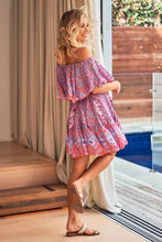 JAASE - Butterfly Fields Pink Georgie Mini Dress