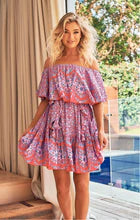 JAASE - Butterfly Fields Pink Georgie Mini Dress