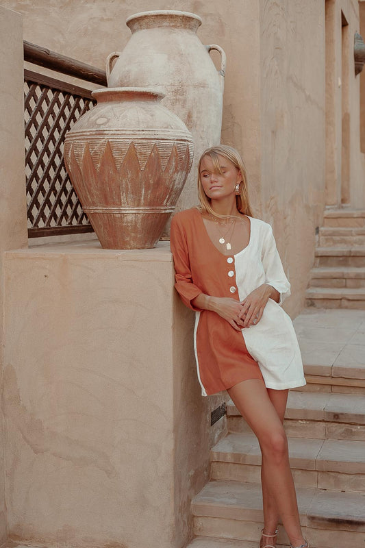 Albatross Colour Block Playsuit