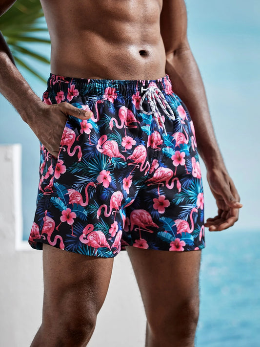 Flamingo - Board Shorts