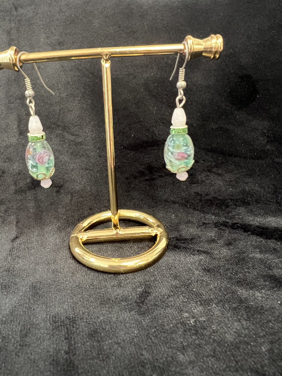 Bridgerton Jewellery Beautiful Handmade Semi Precious Earrings - Assorted Colours