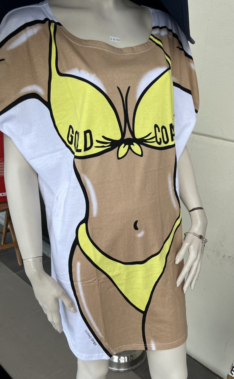 Body Perfect - Bikini One Size T-Shirt