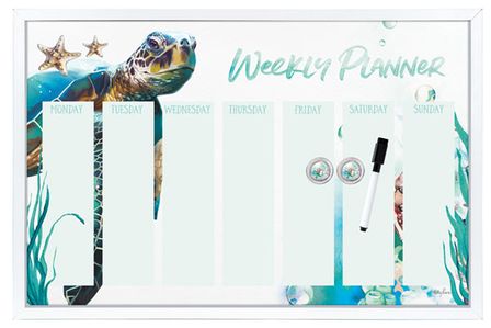 WHITEBOARD 40X60 SEA TURTLE PLANNER
