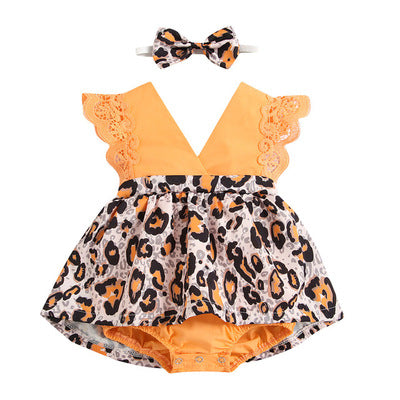 Baby Girl Clothes Print Romper