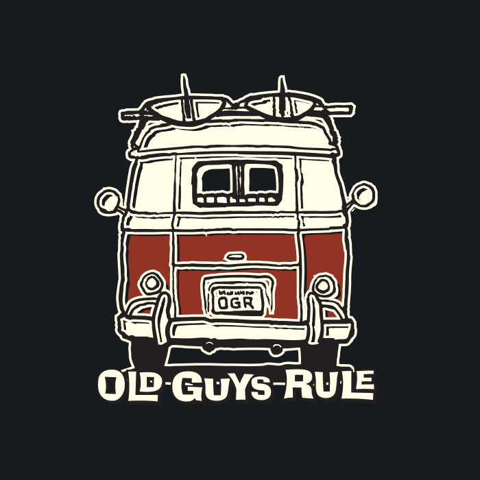Old Guys Rule - Good Vibrations, Short Sleeve T-shirt