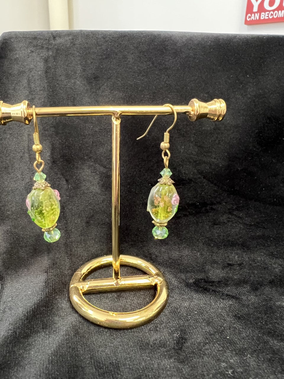 Bridgerton Jewellery Beautiful Handmade Semi Precious Earrings - Assorted Colours