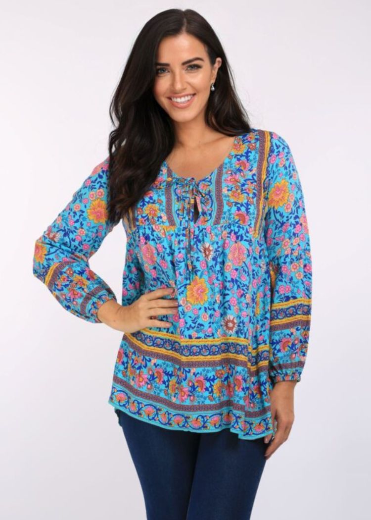 Luna - Boho Top