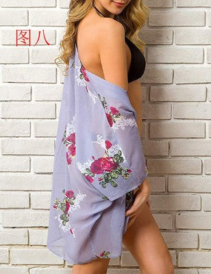 Womens Chiffon Summer Shawls