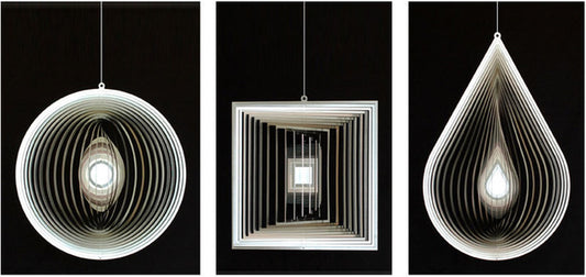 Stainless Steel Wind Spinner-Geo-Mobile