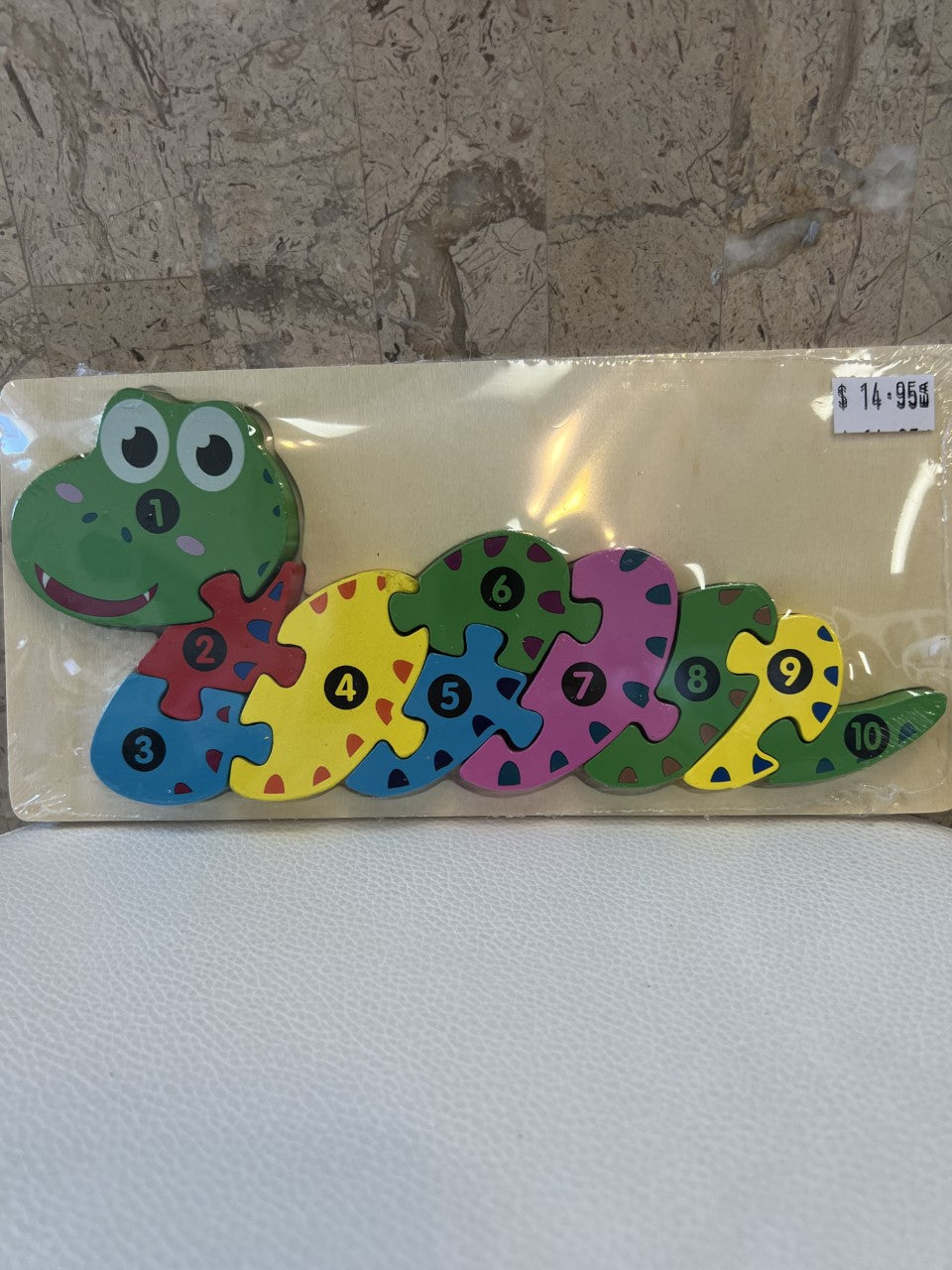 Toys - Montessori Wooden Puzzles Assorted Animals