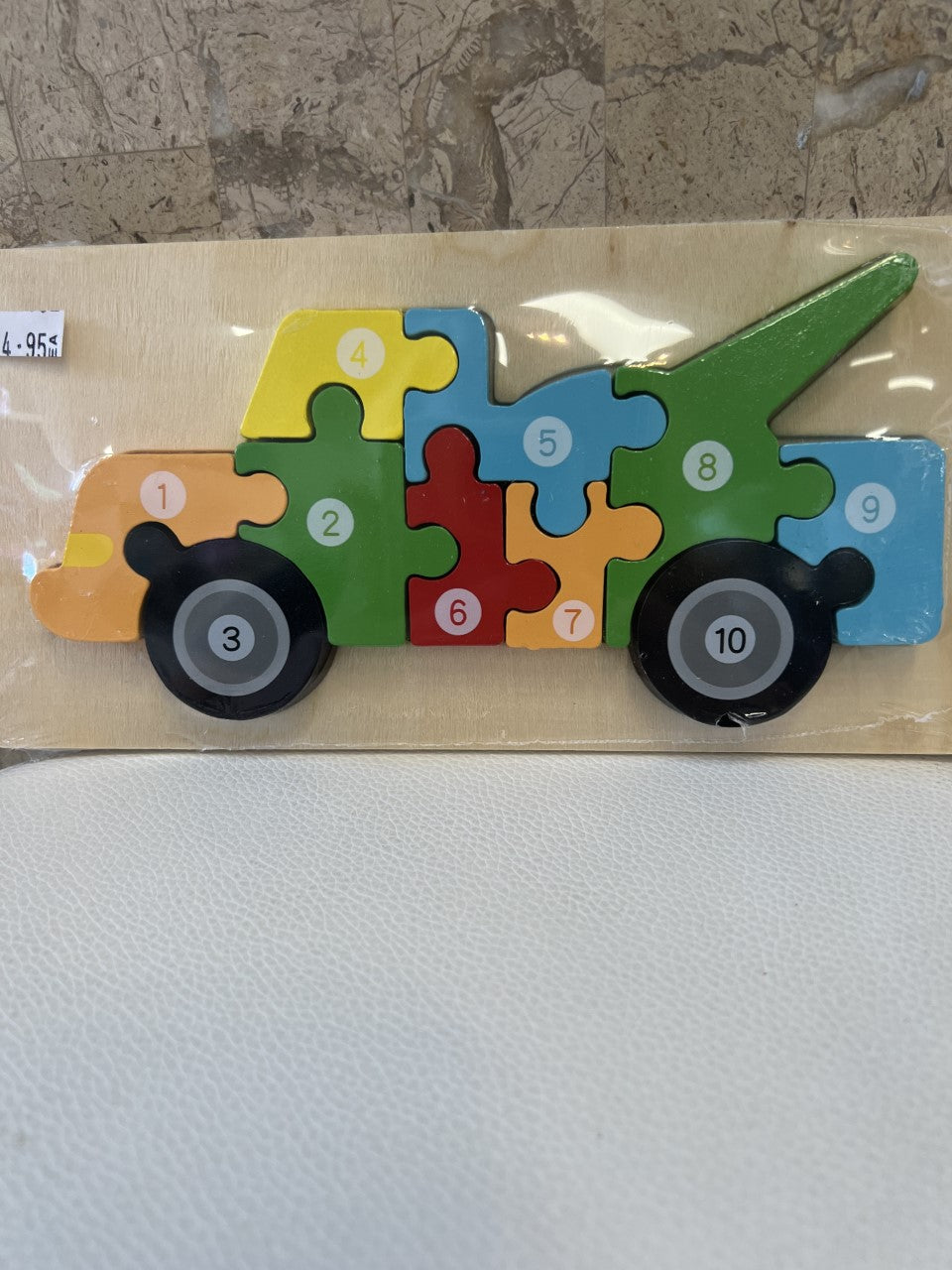 Toys - Montessori Wooden Puzzles Assorted Animals