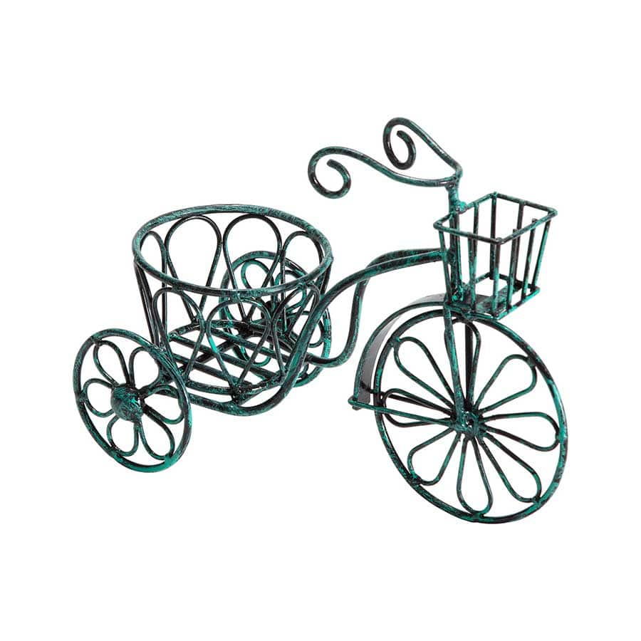 Vintage Bike Plant Stand