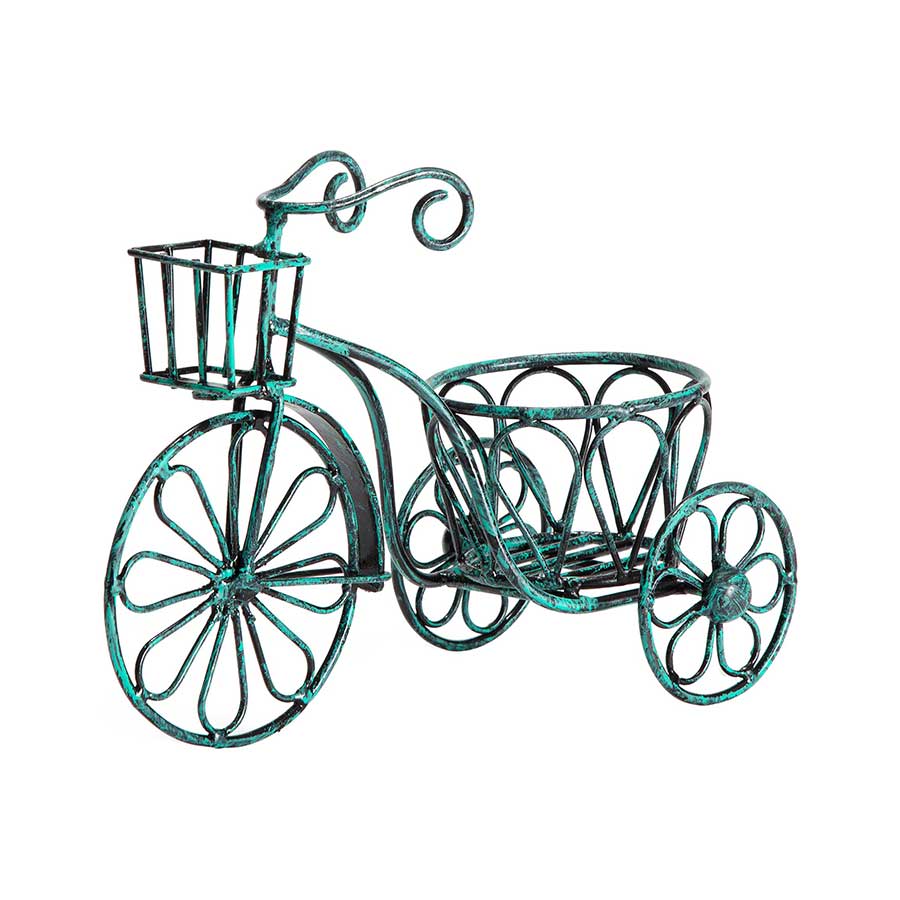 Vintage Bike Plant Stand