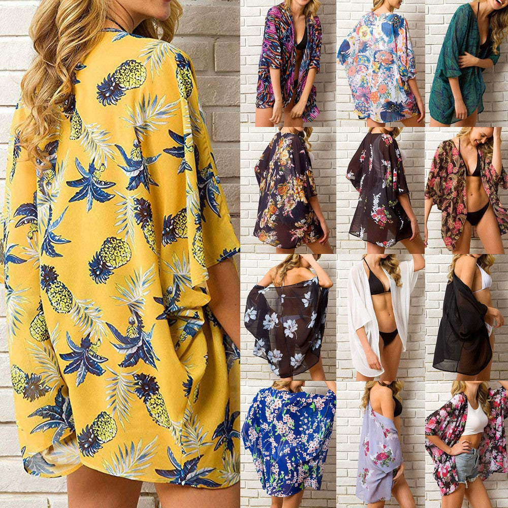 Womens Chiffon Summer Shawls