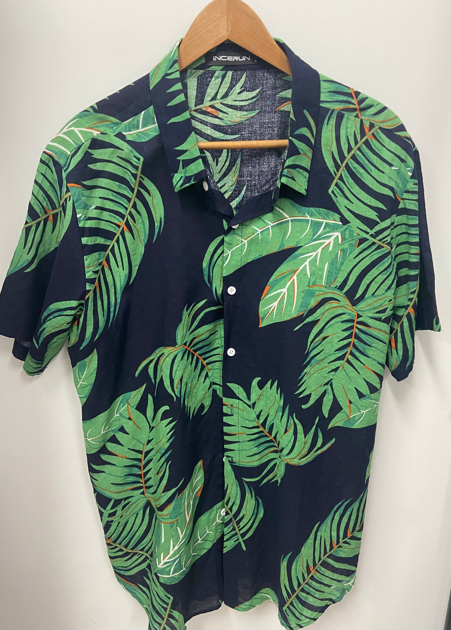 Hawaiian Shirt - Navy