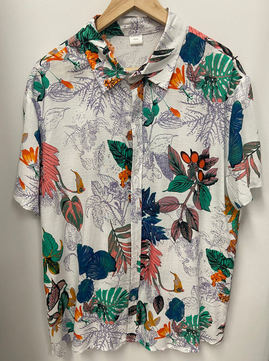 Hawaiian Short Sleeve Shirt - Vibrant
