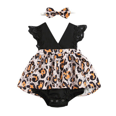 Baby Girl Clothes Print Romper