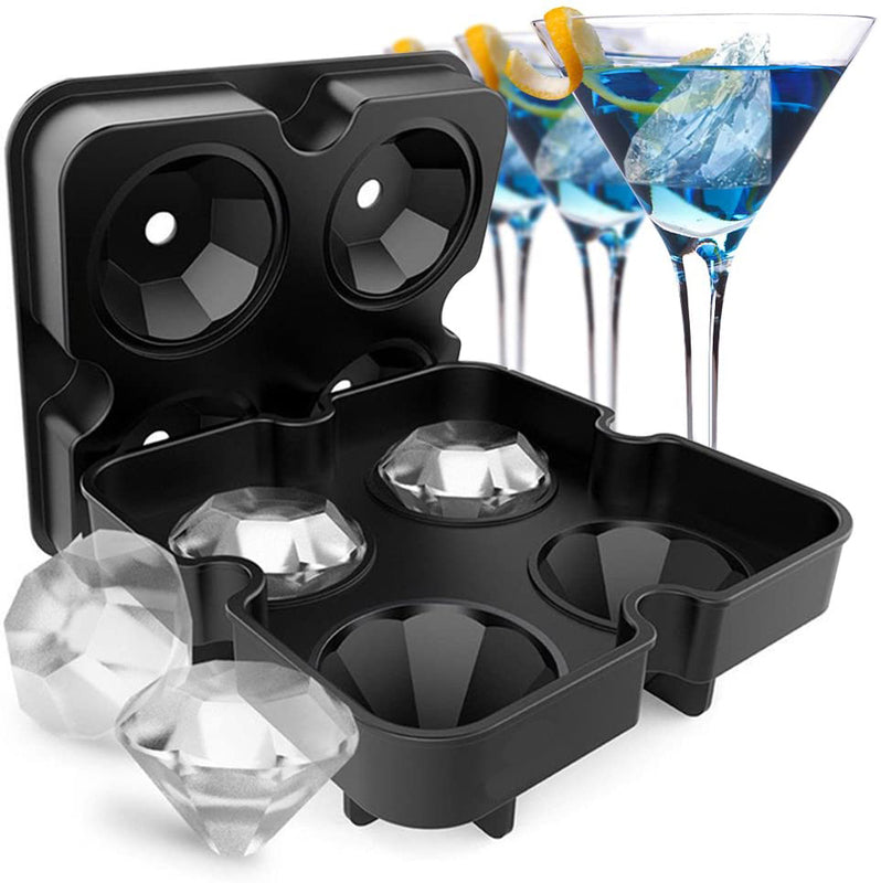 SILICONE ICE CUBE TRAYS
