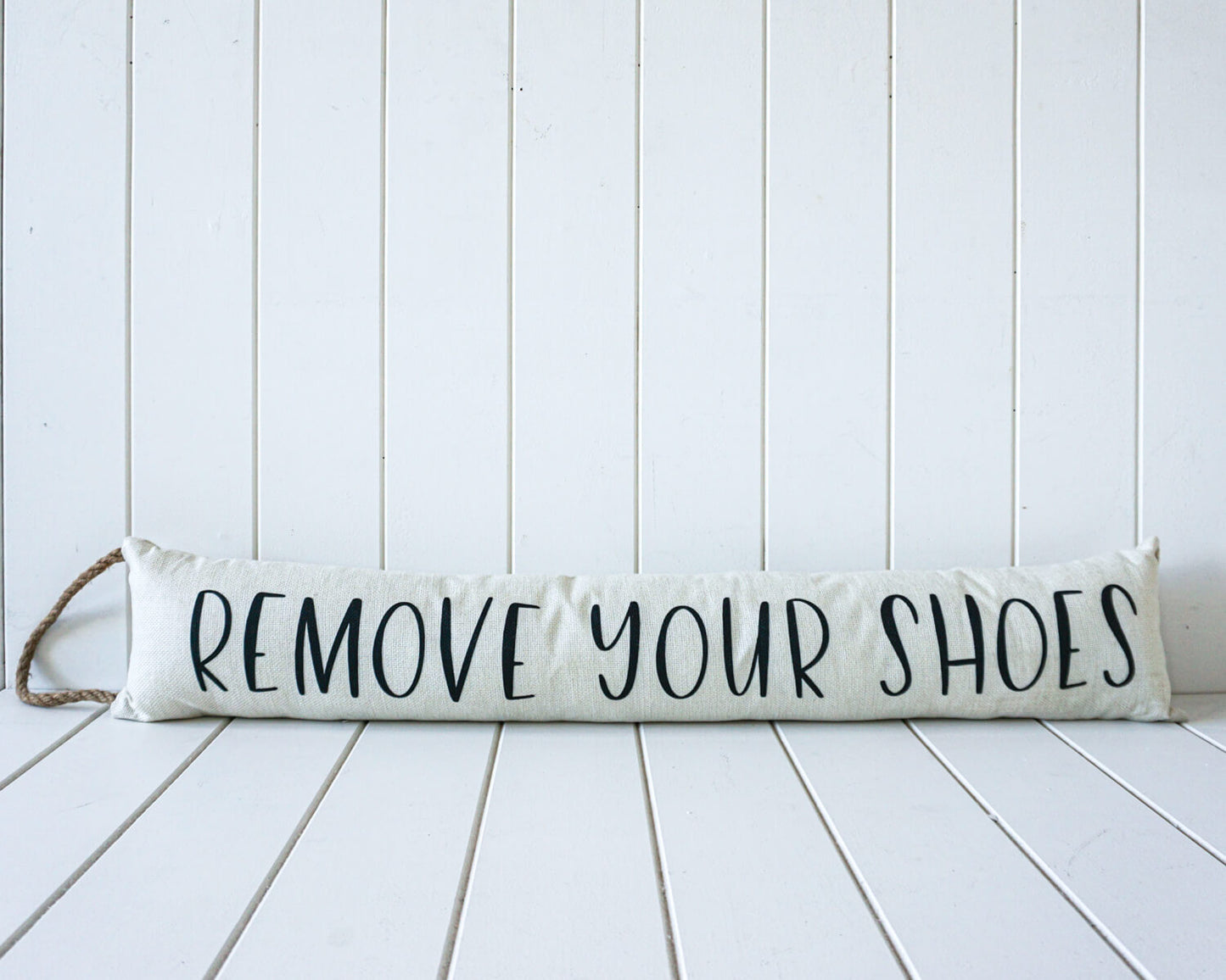 Door Snake - Remove Your Shoes