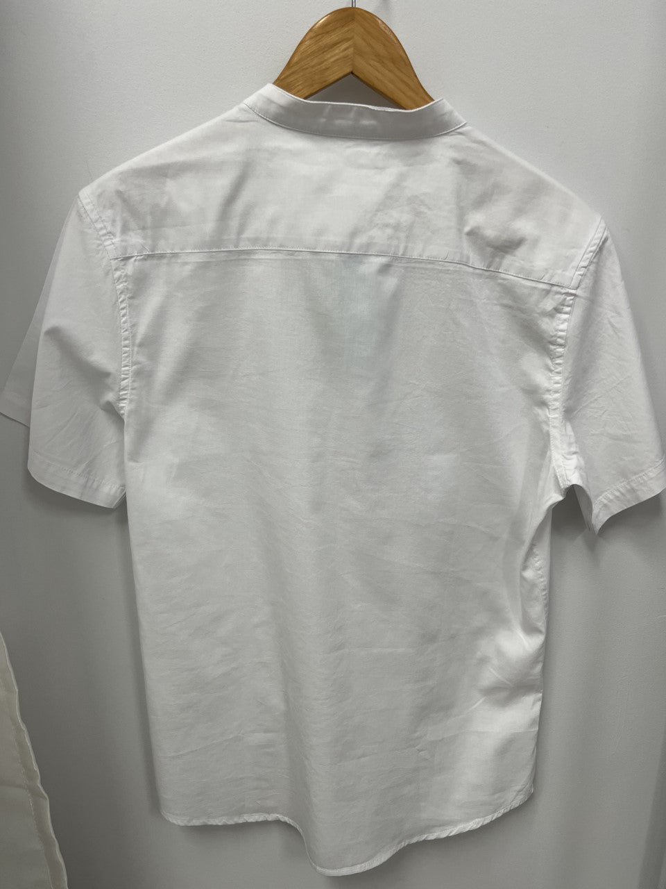 Short Sleeved Shirt - Grandpa Collar