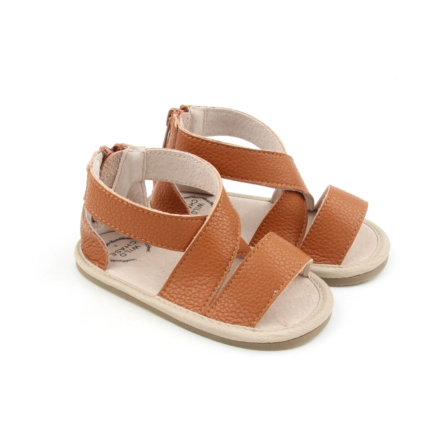 Baby Leather Sandals White, Pink or Tan