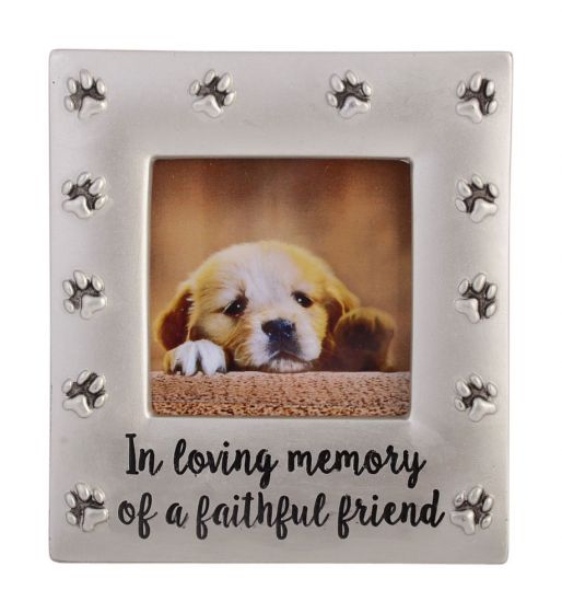 Dog Memorial Photo Frame