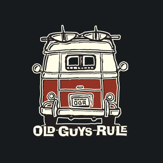 Old Guys Rule - Good Vibrations, Short Sleeve T-shirt