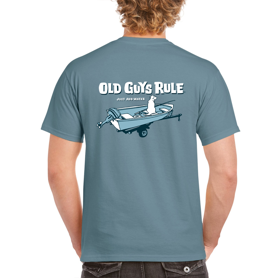Old Guys Rule - Just Add Water, Short Sleeve T-shirt