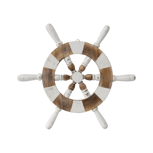 Hanging - Ships Wheel - Handcrafted