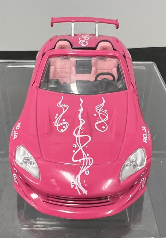 Collectible - Fast and Furious Suki's Honda S2000 diecast model road car PINK