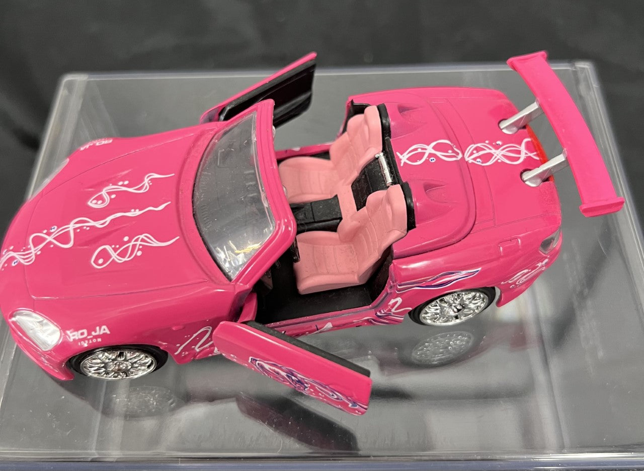 Collectible - Fast and Furious Suki's Honda S2000 diecast model road car PINK