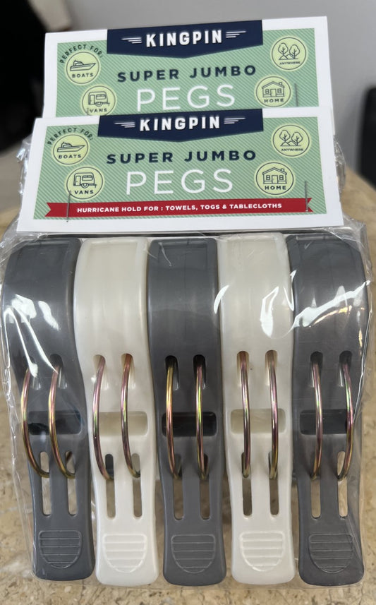 Super Jumbo Kingpin Pegs - Pack of 5 x 2
