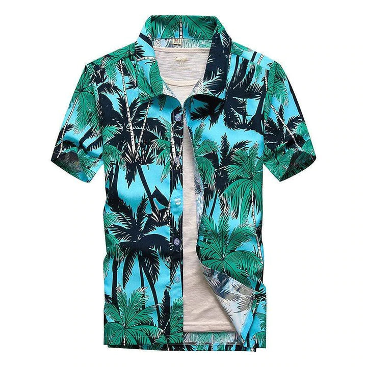 Tropical Neon Lush Mahalo Shirt
