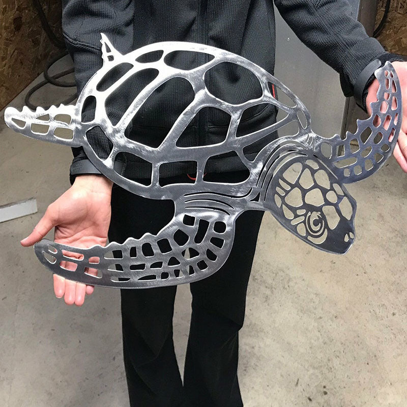 Metal Sea Turtle Ornament