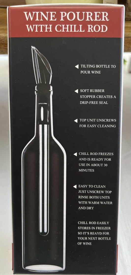 Wine Pourer with Chill Rod